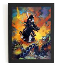 Quadro Arte De Frank Frazetta Death Dealer Hq