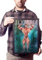 Quadro Arte Dorian Yates Fisiculturista Academia