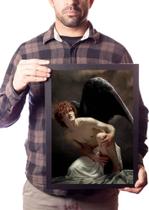 Quadro Arte Estrela Da Manhã Lucifer O Anjo Caído Decoração