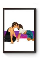 Quadro Arte Filme Dirt Dancing Poster Moldurado