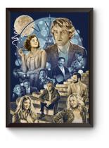 Quadro Arte Filme Meia Noite Em Paris Poster Moldurado