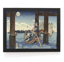 Quadro Arte Ilha Tsukuda De Utagawa Kuniyoshi, 1831 - 1835 Quadro Arte Ilha Tsukuda De Utagawa Kuniyoshi, 1831 - 1835