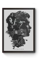 Quadro Arte Inception Poster Moldurado