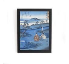 Quadro Arte Japonesa Noji Na Provincia Omi, Utagawa, 1857 Quadro Arte Japonesa Noji Na Provincia Omi, Utagawa, 1857