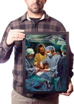 Quadro Arte Jesus Está Em Todos Lugares Mesa De Cirurgia
