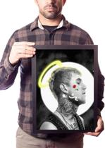 Quadro Arte Lil Peep Rap Trapstar Quadro Arte Lil Peep Rap Trapstar