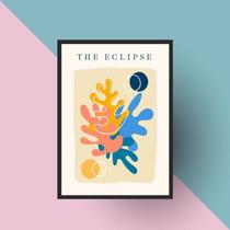 Quadro Arte Matisse - The Eclipse 24x18cm - com vidro