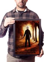 Quadro Arte Michael Myers Filme Terror Halloween Ends