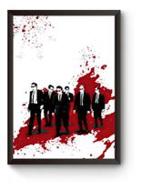 Quadro Arte Minimalista Cães De Aluguel Poster Moldurado Quadro Arte Minimalista Cães De Aluguel Poster Moldurado