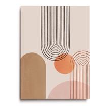 Quadro arte moderna Boho. tela acetinada.