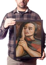 Quadro Arte Mulher José David Alfaro Siqueiros Decoração