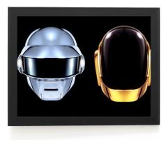 Quadro Arte Musica Daft Punk 42x29cm