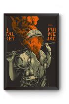 Quadro Arte Nascido Para Matar Poster