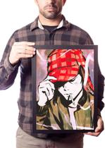 Quadro Arte O Apanhador No Campo De Centeio Poster Moldurado