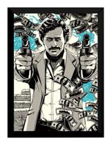 Quadro Arte Pablo Escobar Poster Moldurado Decoração Quadro Arte Pablo Escobar Poster Moldurado Decoração