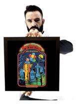 Quadro Arte Retro Palhaços São Divertidos Terror Decoração Quadro Arte Retro Palhaços São Divertidos Terror Decoração