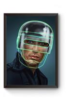 Quadro Arte Robocop Poster Moldurado Quadro Arte Robocop Poster Moldurado