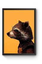 Quadro Arte Rocket Racoon Poster Quadro Arte Rocket Racoon Poster