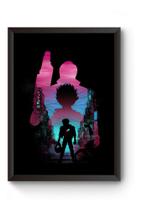 Quadro Arte Simplista Akira Poster Moldurado