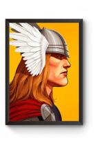 Quadro Arte Thor Sem Barba Poster