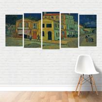 Quadro Artístico A Casa Amarela Vincent Van Gogh Canvas Quadro Artístico A Casa Amarela Vincent Van Gogh Canvas