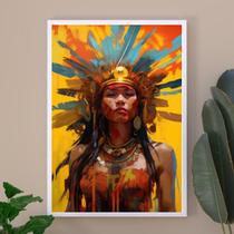 Quadro Artístico Cabocla Jupira 24x18cm