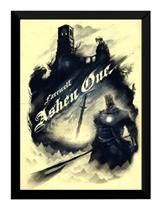 Quadro Ashen One Arte Game Poster Moldurado