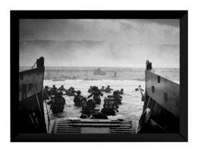 Quadro Ataque Dia D História Segunda Guerra Mundial Foto Quadro Ataque Dia D História Segunda Guerra Mundial Foto