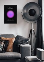 Quadro Autoconhecimento/Intuição com Vidro e Moldura Preta Tamanho:21cm x 30cm (A4)