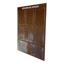 Quadro Aviso 8 Displays A4 Em Acm Madeira Mogno Gestão Á Vista Painel Porta Folhas Parede Organização Mural Recados Empresa Condomínio Academia Quadro Aviso 8 Displays A4 Em Acm Madeira Mogno Gestão Á Vista Painel Porta Folhas Parede Organização Mural Recados Empresa Condomínio Academia