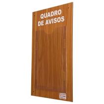 Quadro Aviso e Gestão Á Vista 1 Display A4 ACM Madeira Imbuia Resistente Profissional Mural Recados Lembretes Empresa Parede Escritório Quadro Aviso e Gestão Á Vista 1 Display A4 ACM Madeira Imbuia Resistente Profissional Mural Recados Lembretes Empresa Parede Escritório