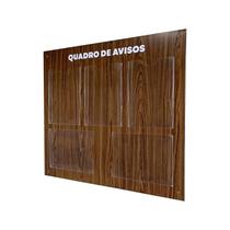 Quadro Aviso Gestão 5 Displays A4 ACM Madeira Mogno Expositor Organização Painel Mural Recados Escritório Empresa Escola Hospital Comunicação Interna Quadro Aviso Gestão 5 Displays A4 ACM Madeira Mogno Expositor Organização Painel Mural Recados Escritório Empresa Escola Hospital Comunicação Interna