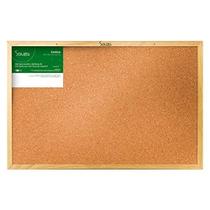 Quadro Aviso Moldura Madeira Cortica Aparente 100X070Cm Quadro Aviso Moldura Madeira Cortica Aparente 100X070Cm