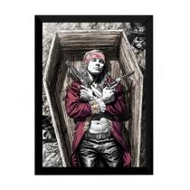 Quadro Axl Rose Banda Guns N' Roses Arte Poster Moldurado Quadro Axl Rose Banda Guns N' Roses Arte Poster Moldurado