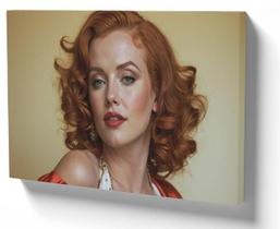 Quadro Azulejo 30x40 parede ou Mesa Marylin Monroe ruiva Quadro Azulejo 30x40 parede ou Mesa Marylin Monroe ruiva