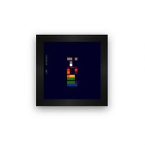Quadro azulejo com moldura Coldplay X&Y