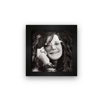 Quadro azulejo com moldura Janis Joplin in Concert Quadro azulejo com moldura Janis Joplin in Concert