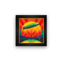 Quadro azulejo com moldura Led Zeppelin Celebration Day Quadro azulejo com moldura Led Zeppelin Celebration Day