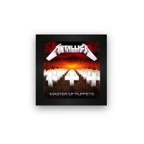 Quadro azulejo com moldura Metallica Master of Puppets Quadro azulejo com moldura Metallica Master of Puppets
