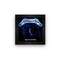 Quadro azulejo com moldura Metallica Ride The Lightning