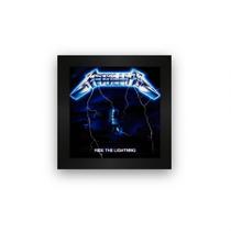 Quadro azulejo com moldura Metallica Ride The Lightning