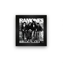 Quadro azulejo com moldura Ramones Album Quadro azulejo com moldura Ramones Album