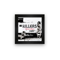 Quadro azulejo com moldura The Killers Sams Town Quadro azulejo com moldura The Killers Sams Town