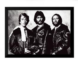 Quadro Banda Bee Gees Foto Poster Com Moldura