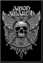 Quadro Banda Death Metal Amon Amarth Viking Arte 42x29cm