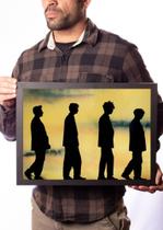 Quadro Banda Echo & The Bunnymen Rock Inglaterra Quadro Banda Echo & The Bunnymen Rock Inglaterra