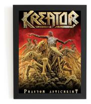 Quadro Banda Kreator Phantom Antichrist, Thrash Metal Grande Quadro Banda Kreator Phantom Antichrist, Thrash Metal Grande