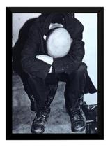 Quadro Banda Minor Threat Punk Poster Moldurado