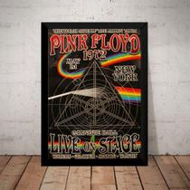 Quadro Banda Pink Floyd 1972 Carnegie Hall Quadro Banda Pink Floyd 1972 Carnegie Hall