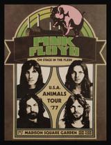 Quadro Banda Pink Floyd Animals Tour 1977 Chicago 42x29cm Quadro Banda Pink Floyd Animals Tour 1977 Chicago 42x29cm